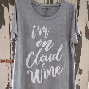 Jerry Leigh, XXXL (22) Lightweight Gray Tee